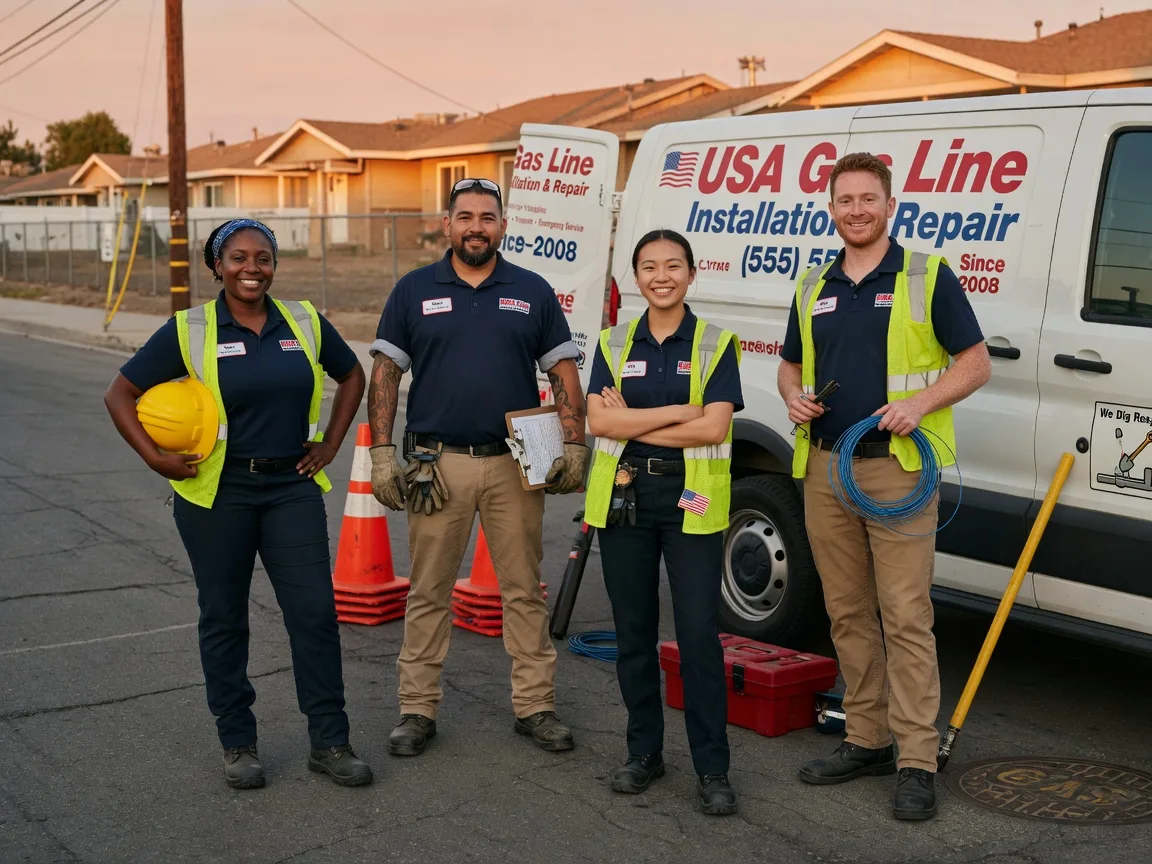 Gas Line Installation company in Langlois, OR